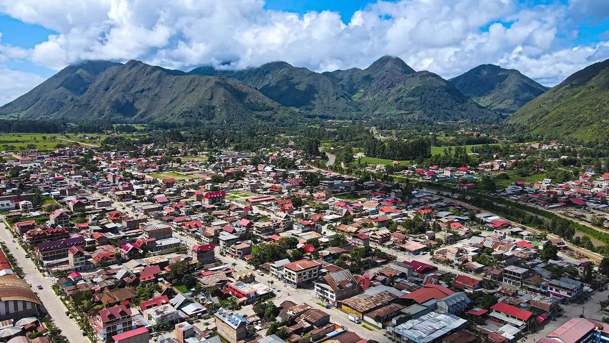Oxapampa, destino del viaje en bus desde Lima con Cruz del Sur